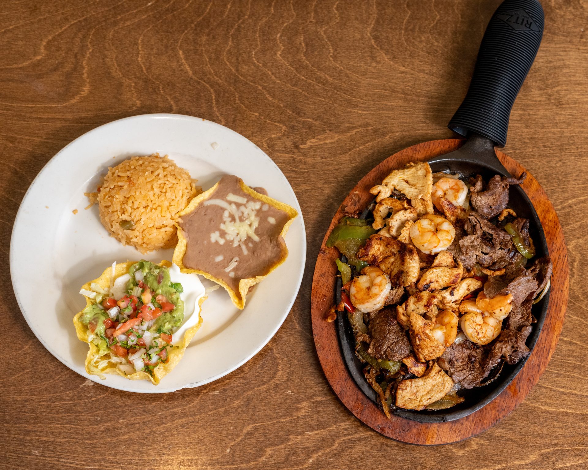Texas fajitas, tacos, and more