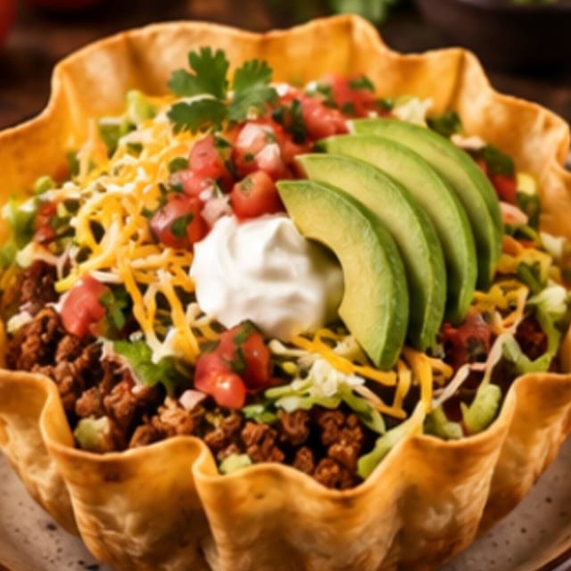 Taco Salad Lunch.