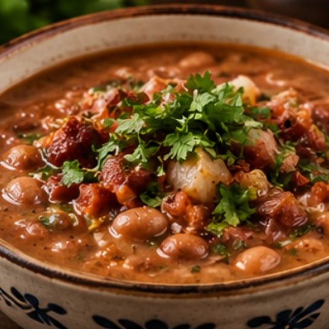 Frijoles Charros Soup.