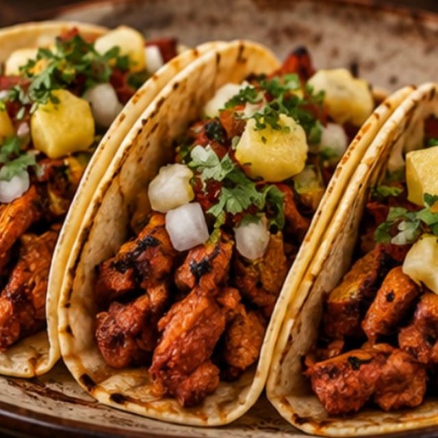 Tacos al Pastor.