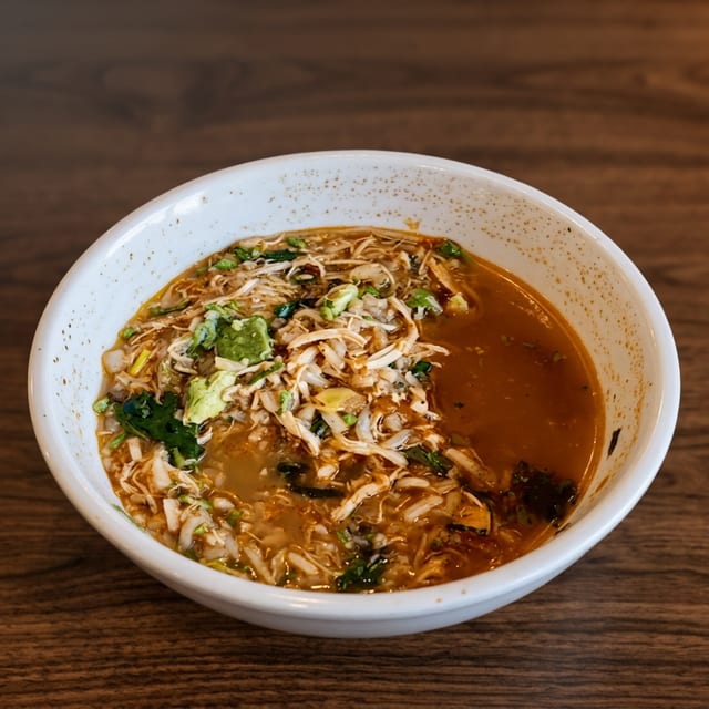 Caldo de Pollo.