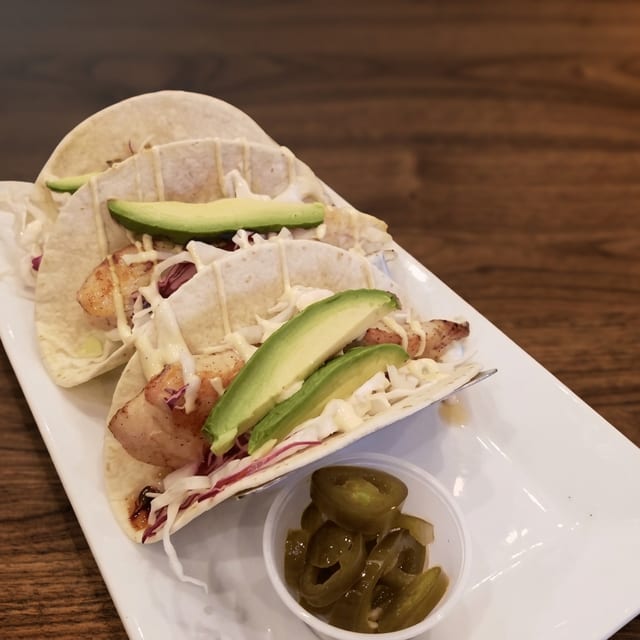 Fish Tacos.